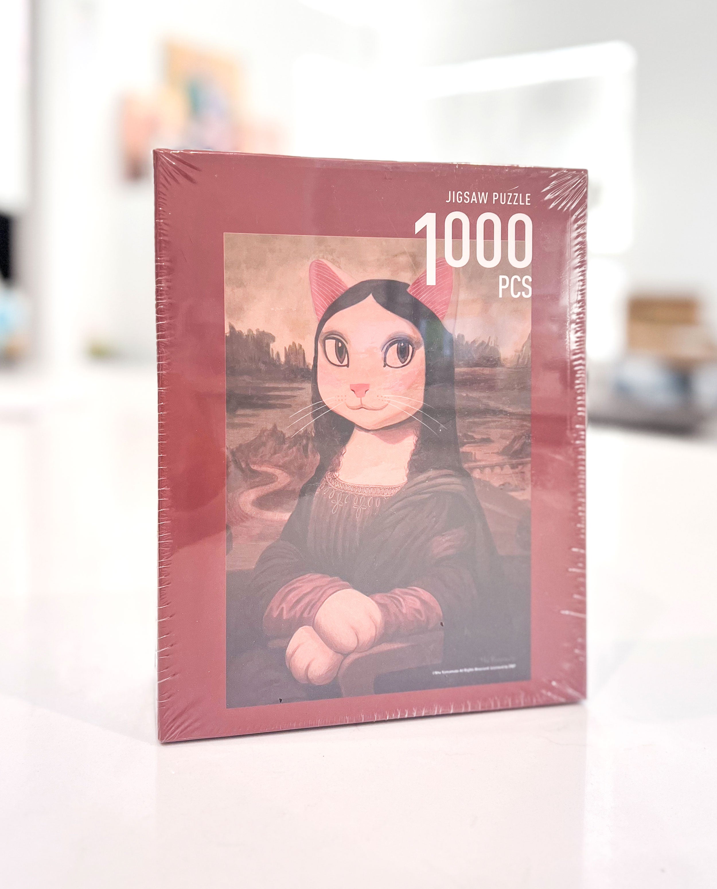 Meowna Lisa Puzzle (1000 piece)